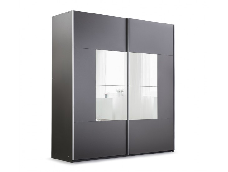 Gardrób XIX/203 tükrös gardrób grafit Gardrób XIX/203 tükrös gardrób grafit