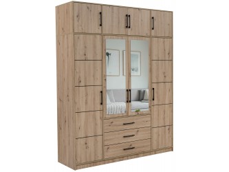 Kos gardrób feltét D4 artisan tölgy