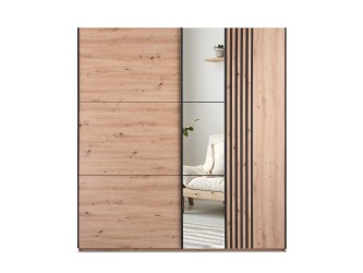 Gardrób XLIII/203 tükrös gardrób artisan tölgy