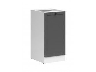 Junona Line D1D/40/82_L_BBL konyha grafit/ fehér