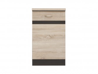 Junona Line D1D/50/82_L_ZBL konyha sonoma/ wenge