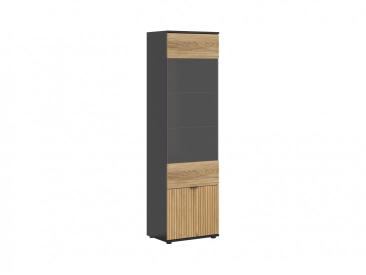 Luen REG1W1D/57 vitrin mauvella tölgy/ tegola tölgy