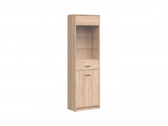 Nepo Plus REG1D1W polcos szekrény sonoma