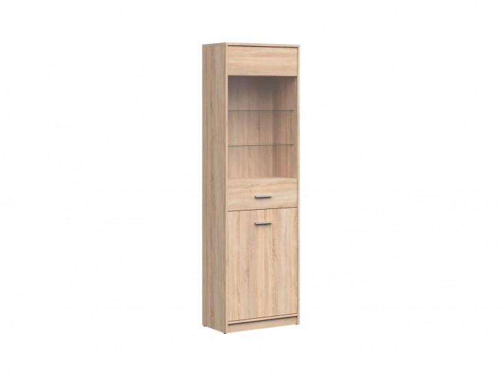 Nepo Plus REG1D1W polcos szekrény sonoma