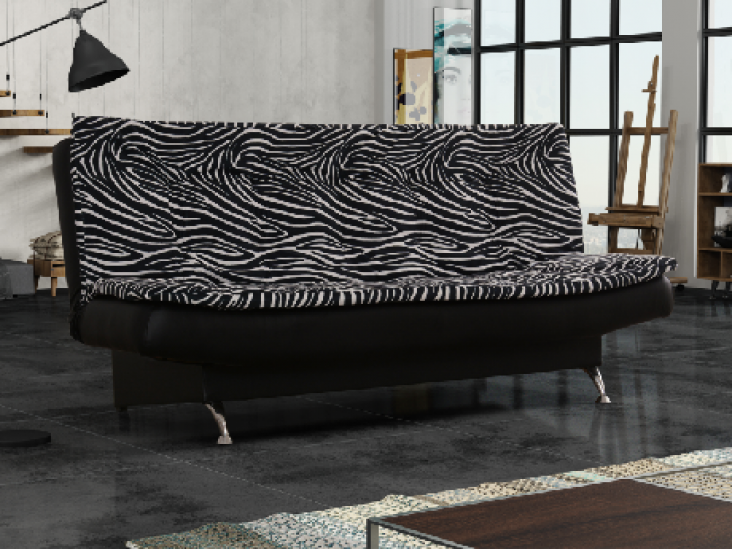 Zenit kanapé Zebra/ Madryt 120 szövettel